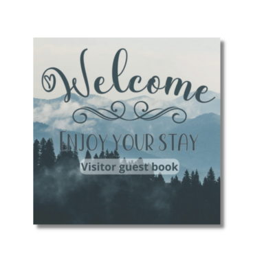 Visitor guest book: Guest sign in book for Airbnb, Beach House, Vacation  home, or Guest House: Smith Designs, Lauren: 9798776162206: :  Books