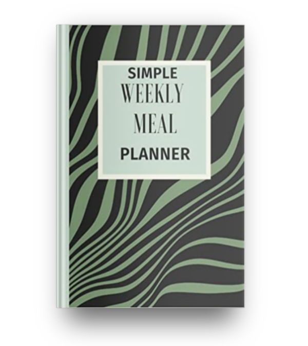 Simple Weekly Meal Planner green