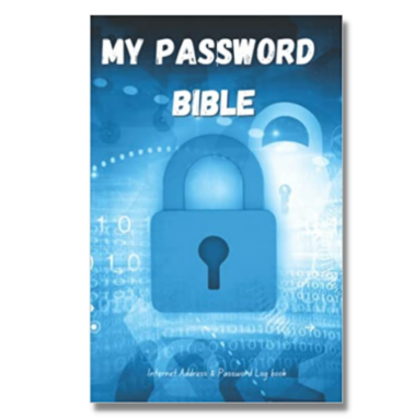 My Password Bible blue