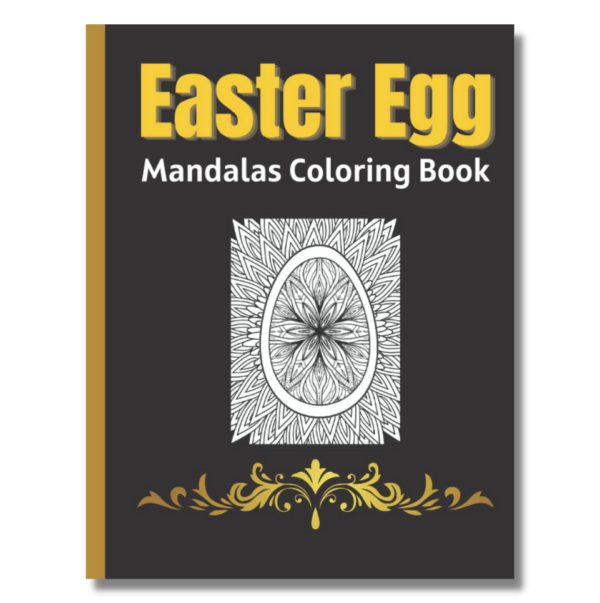 Easter coloring book for adults
